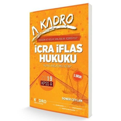 2019 KPSS A İcra İflas Hukuku Konu Anlatımlı Kitap
