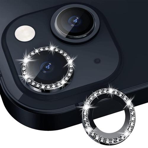 IPHONE 14/14 PLUS TAŞLI SİYAH KAMERA KORUYUCU