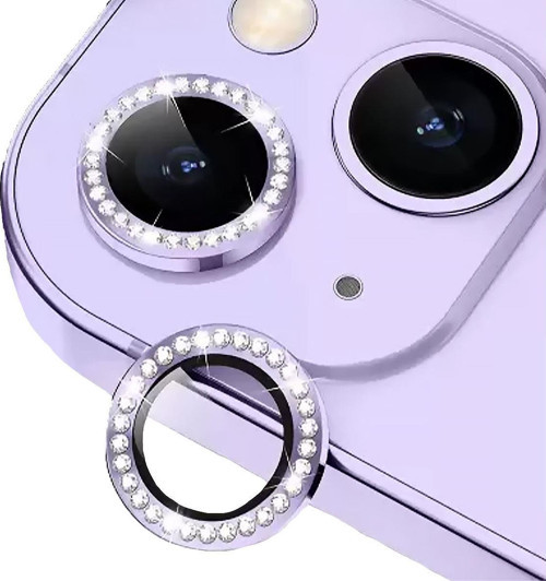 IPHONE 14/14 PLUS TAŞLI MOR KAMERA KORUYUCU