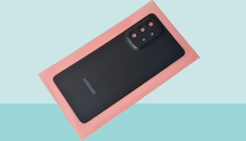 Samsung Galaxy A53 Arka Pil Batarya Kapağı Kapak ( Full Kamera Lensli ) SİYAH
