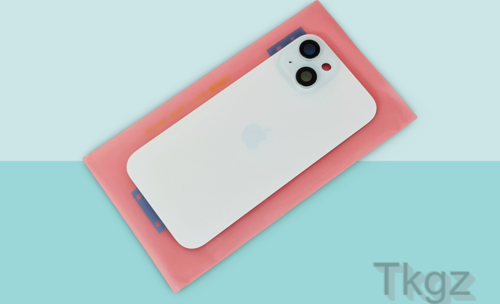 İphone 15 Arka Pil Batarya Kapağı Kapak ( Full Kamera Lensli ) MAVİ