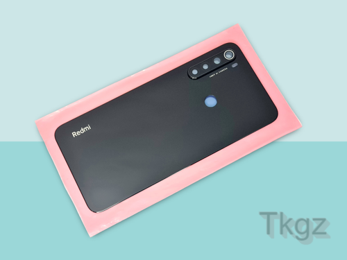 Xiaomi REDMİ NOTE 8 Arka Pil Batarya Kapağı Kapak ( Full Kamera Lensli ) SİYAH