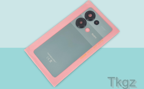 Xiaomi REDMİ NOTE 13 PRO -4G- Arka Pil Batarya Kapağı Kapak ( Full Kamera Lensli ) MAVİ