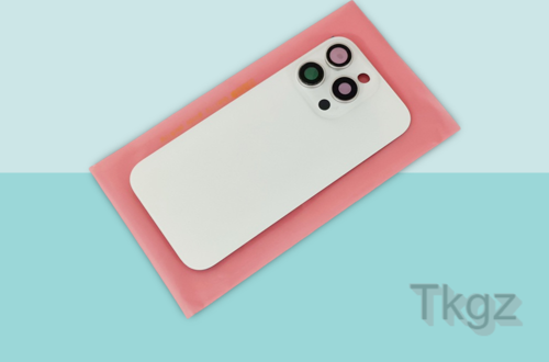 İphone 16 PRO Arka Pil Batarya Kapağı Kapak ( Full Kamera Lensli ) BEYAZ