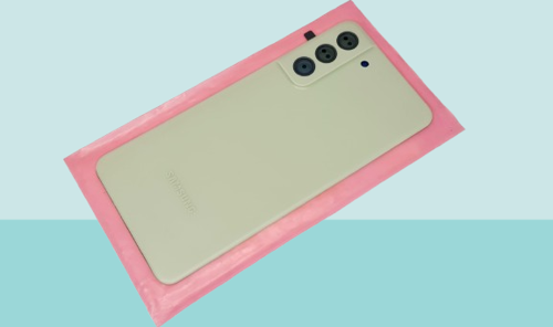 Samsung Galaxy S21 FE Arka Pil Batarya Kapağı Kapak ( Full Kamera Lensli ) YEŞİL