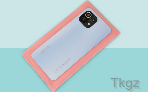 Xiaomi Mi 11 LİTE Arka Pil Batarya Kapağı Kapak ( Full Kamera Lensli ) MAVİ