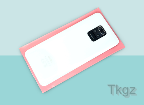 Xiaomi REDMİ NOTE 9S Arka Pil Batarya Kapağı Kapak ( Full Kamera Lensli ) BEYAZ