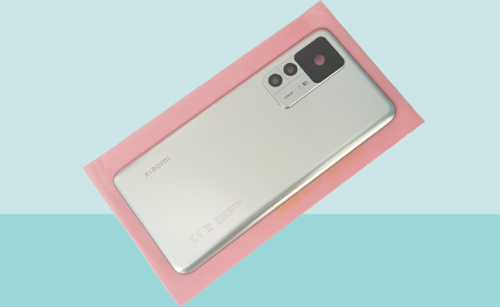 Xiaomi Mi 12T Arka Pil Batarya Kapağı Kapak ( Full Kamera Lensli 108 MP ) GRİ