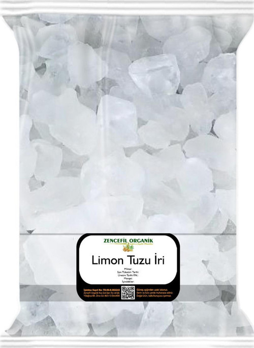 Limon Tuzu İri Tane 250 Gr. Parça Limon Tuzu Katkısız Saf Limon Tuzu İri Parça