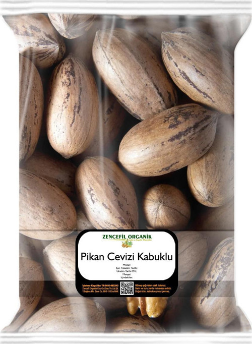 Kabuklu Pikan Cevizi 1 Kg. Leziz Yağlı Ceviz 1. Kalite Doğal Kurutulmuş Kabuklu Pecan 1000 Gr.
