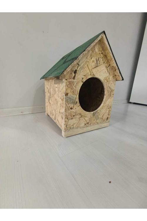 Kardemir Kedi Kulübesi Çatılı