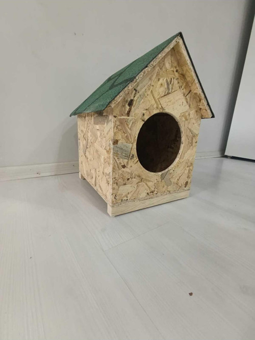 Kardemir Kedi Kulübesi Çatılı