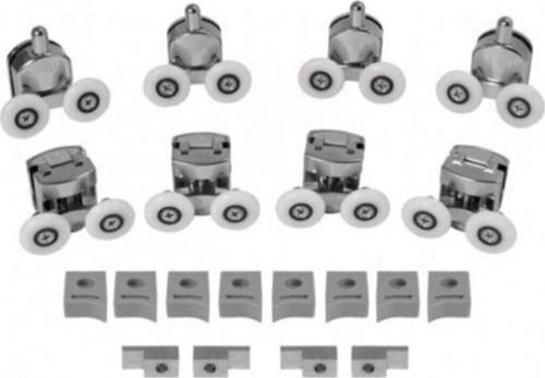 Duşakabin Tekerleği Rulman Tekeri Seti Sert Plastik 8'Li Takım