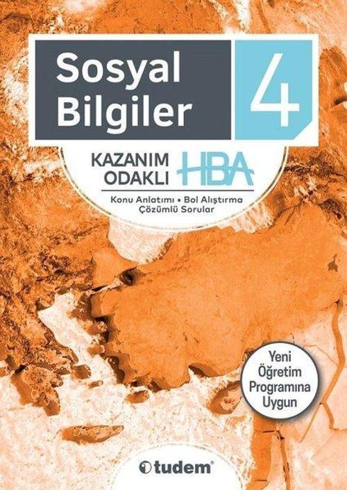 4.Sınıf Sosyal Bilgiler Kazanım Odaklı Hepsi Bir Arada-Yeni Öğretim Programına Uygun