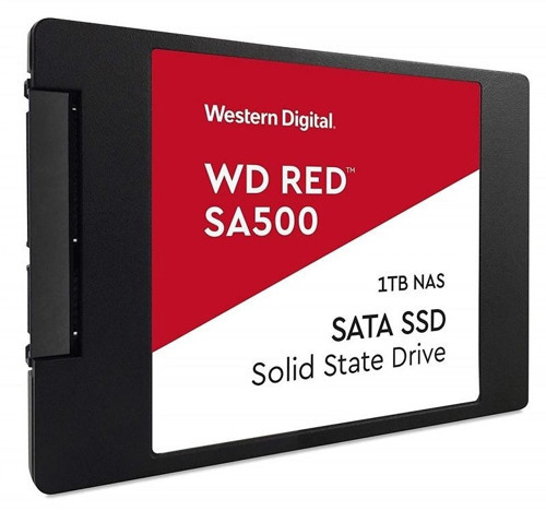 Wd Red Sa500, Wds100t1r0a, 1tb, 560/530, Server Ve Nas İçin Enterprise, 2,5" Sata, Ssd