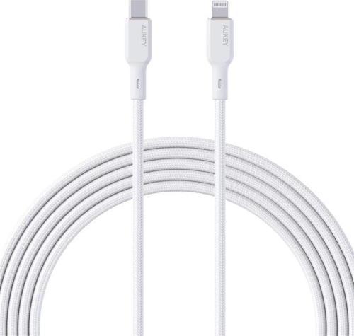 Cb-ncl1-wh Naylon Örgülü 3a 480mbps Type-c Lıghtnıng Kablosu 1.8mt