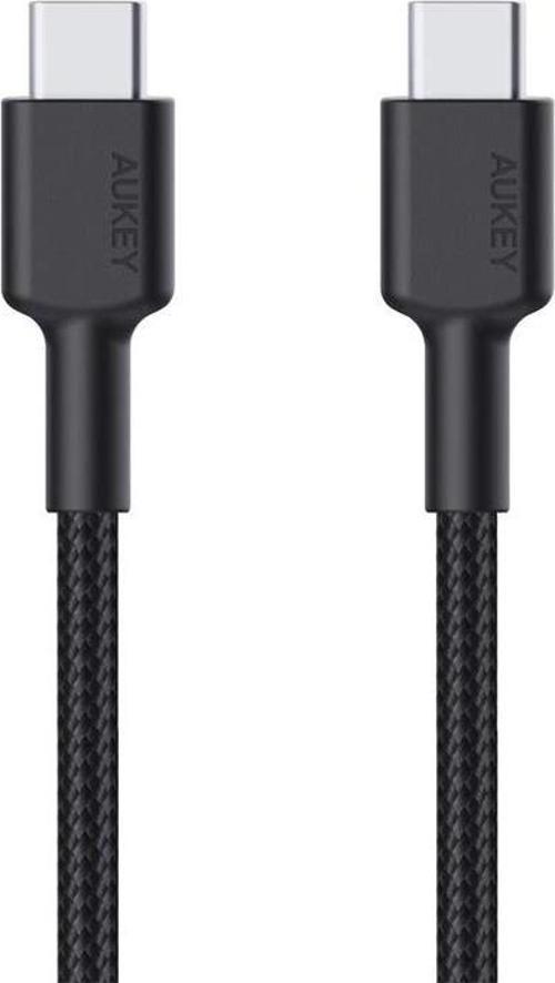 Cb-cd45-bk Pd Naylon Örgülü Type-c Type-c Şarj Kablosu 0.9mt