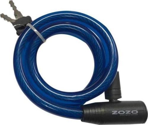 Mavi Zozo 12X800 Mm Anahtarlı Bisiklet Kilidi
