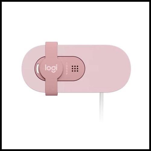 Logıtech 960-001623, Brıo 100 Wcm V-u0072, Full Hd, Dahili Mikrofonlu, Rose Webcam