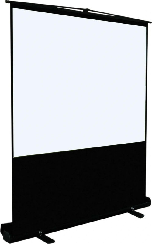 221x123 cm Taşınabilir Portatif Pull Up Floor Screen Projeksiyon Perdesi