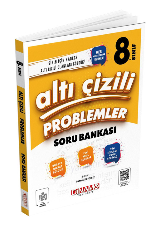 8. Sınıf Problemler Altı Çizili Soru Bankası .Dinamik Serisi