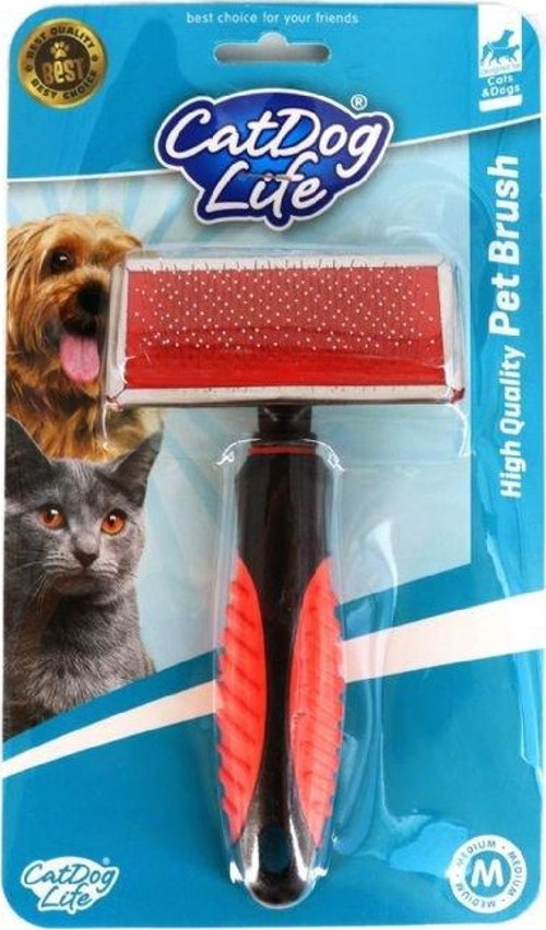CAT&DOGLİFE KEDİ VE KÖPEKLER İÇİN TELLİ FIRÇA (L)