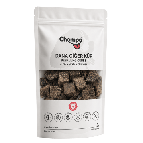 Kurutulmuş Ciğer Küpleri Köpek Ödül Maması 100 Gr