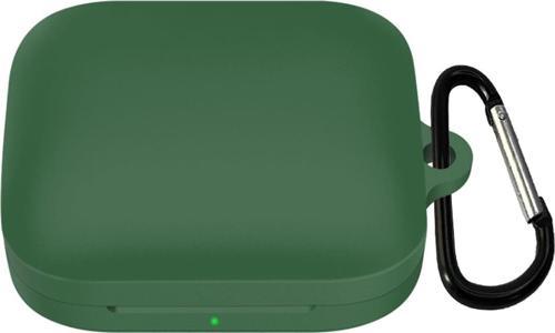 OnePlus Buds Pro Mat Silikon Kılıf Koyu Yeşil