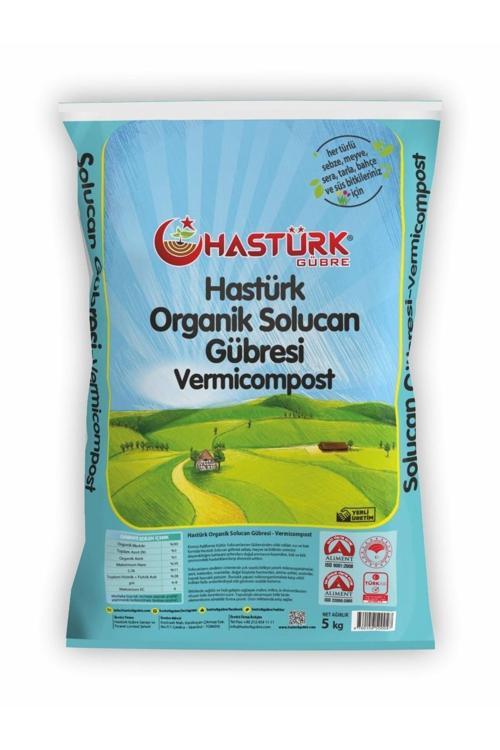 Hastürk %100 Organik Solucan Gübresi 5 Kg.