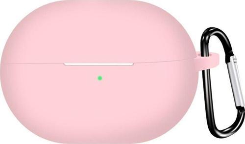 Huawei FreeBuds Pro 3 Kılıf Askılı Mat Silikon Pembe