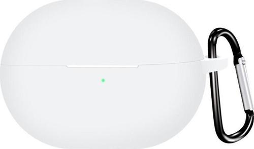 Huawei FreeBuds Pro 3 Kılıf Askılı Mat Silikon Beyaz