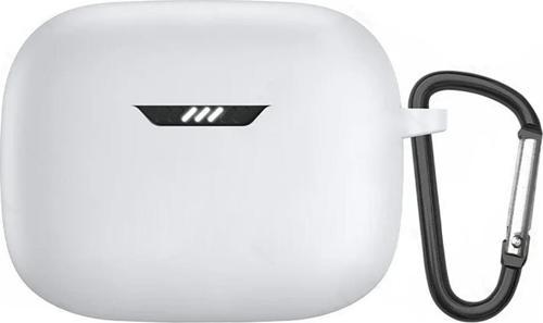 JBL Tune 230NC Mat Silikon Kılıf Beyaz