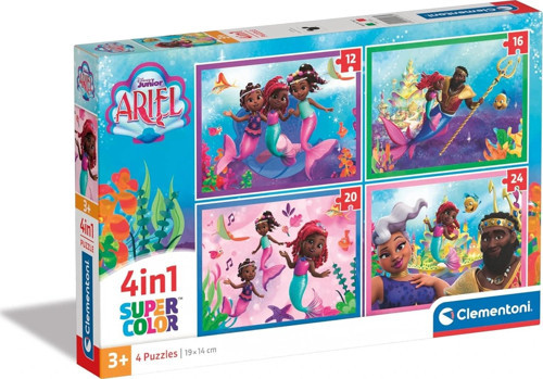 4 İn 1 Puzzle Ariel 21533
