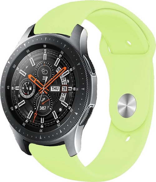 Huawei Watch 20mm KRD-19 Classic Silikon Açık Yeşil Kordon
