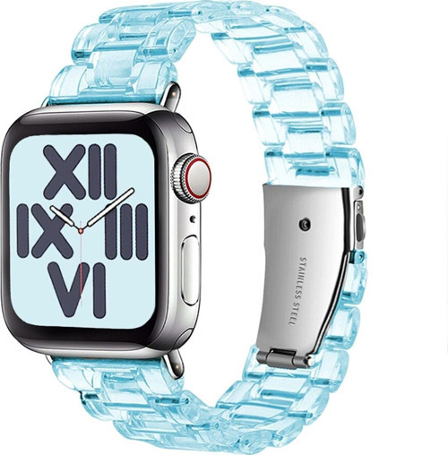 Apple Watch 38-40-41mm KRD-22 Candy Mavi Kordon