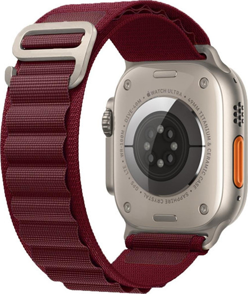 APPLE WATCH 42-44-45-46-49MM KRD-26 ALPINE BORDO KORDON