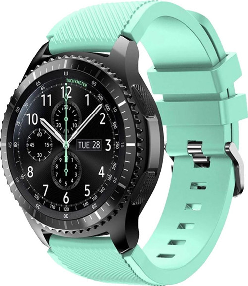 HUAWEI WATCH 20MM KRD-12 FRONTİER SİLİKON TURKUAZ KORDON