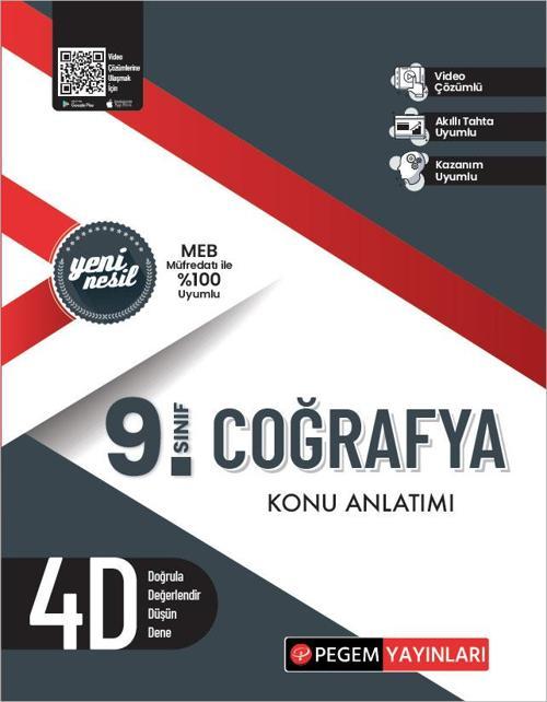 Pegem 9. Sınıf Coğrafya Konu Anlatımı