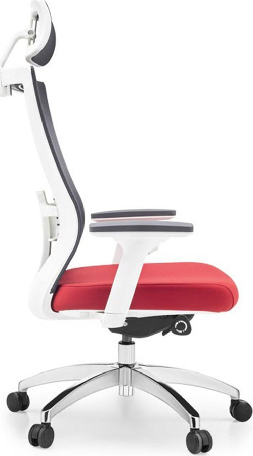 Vintage Pro Çalışma Koltuğu | Ofis Koltuğu | Oyuncu Koltuğu | Beyaz | 3D Kol