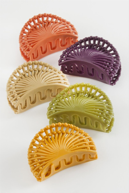 Yelpaze Renkli Mandal Toka 6 Cm