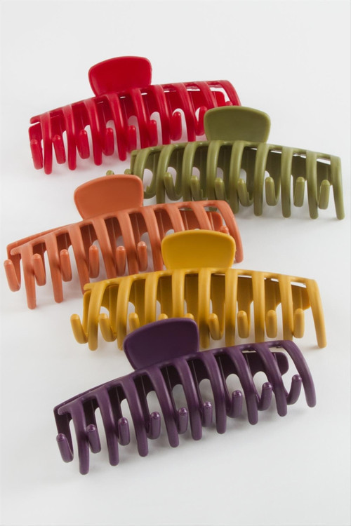 Düz Renkli Mandal Toka 11 Cm