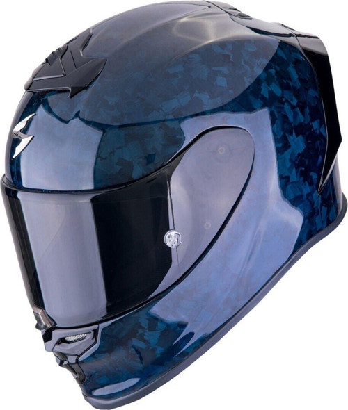 EXO R1 Evo Onyx Carbon Air Spor Motosiklet Kaskı Mavi