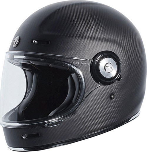 T-1 Newport Carbon Kapalı Motosiklet Kaskı