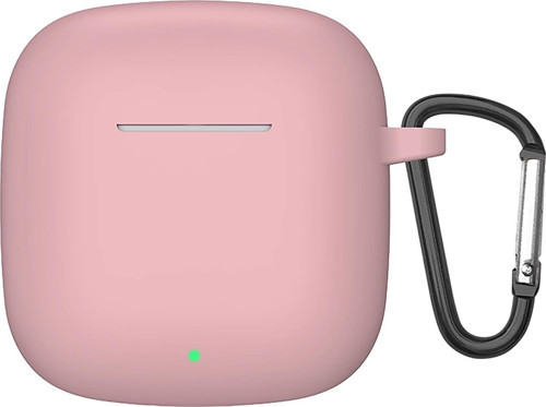 Huawei FreeBuds SE 2 Kılıf Askılı Mat Silikon Pembe