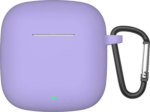 Huawei FreeBuds SE 2 Kılıf Askılı Mat Silikon Lila