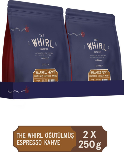 Balanced 429°F Öğütülmüş Filtre Kahve 250 gr x 2 Adet