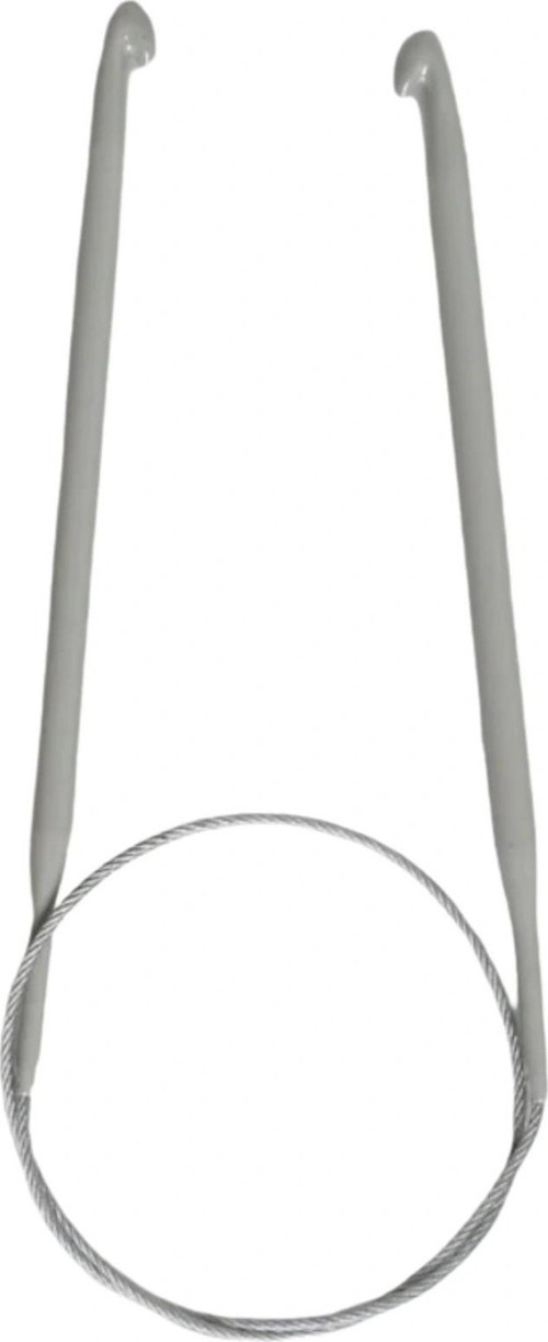 Misinalı Çelik Gagalı Tığ Şiş 4,5 Numara 60 Cm