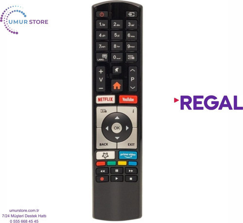 43R6520F Led Smart Televizyon Kumandası