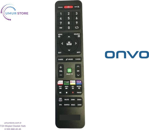 32 OV 6000H Uyumlu Android Led Smart Televizyon Kumandası