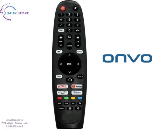 40VL80F2F Uyumlu Smart Led Televizyon Kumandası-Mikrofonsuz